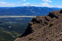 Moose mountain to the south