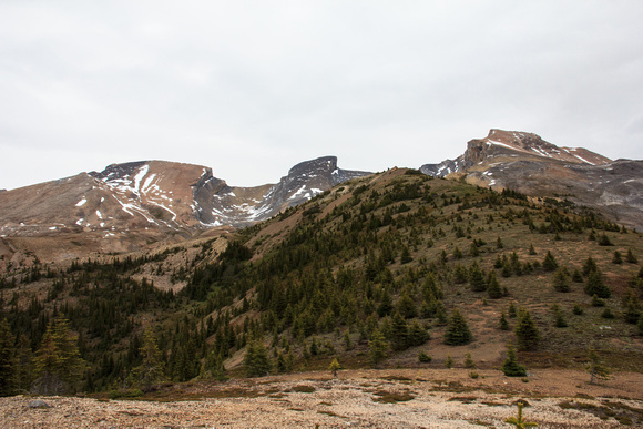 Quartzite Peak, Ramp Peak, Mosquiito (far right)
