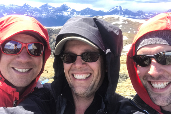 Peter, Clayton, Eric on Monad peak