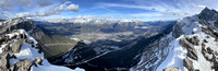 Pano over Canmore (northish)