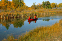 Canoeing on the oxbow