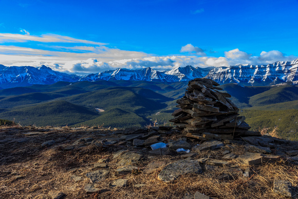 Cairn on Missing Link Mountain
