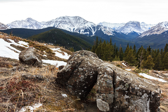 Neat rocks near the summit