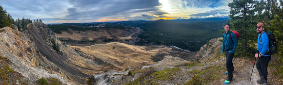 Pano from Windy Point Ridge