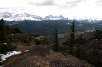 Views open up over the High Rock Range